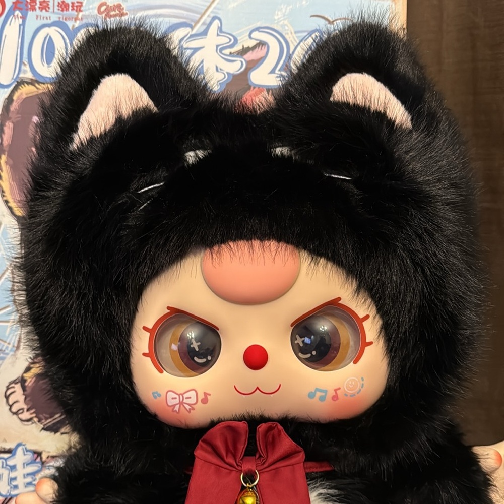 New! Baby Three 1000% Special Eye Black Cat! - Picture 2 of 4